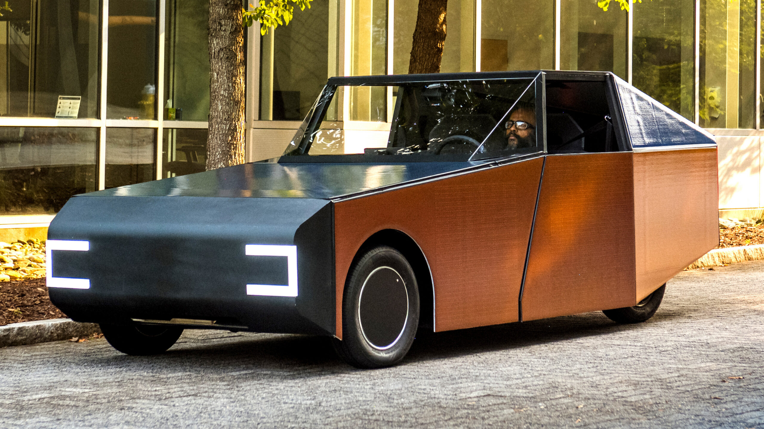 BMW-Backed Student EV Looks Like A Homemade Cybertruck But Ends The Day With More Charge Than It Started | Carscoops