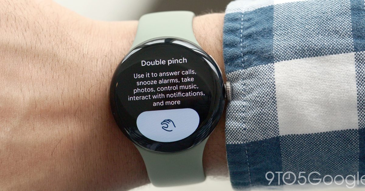 Pixel Watch 5 lets you customize double pinch to dismiss alarms, skip music, & more