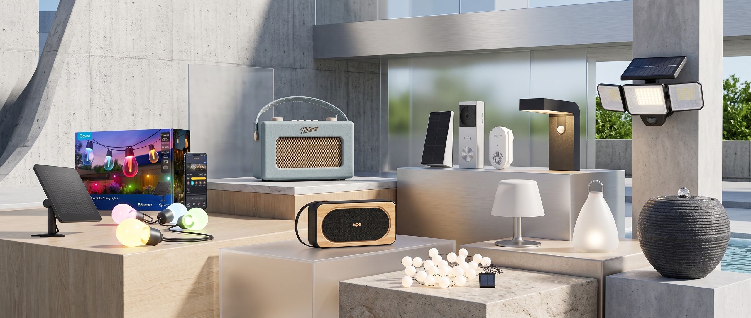 Can’t install plug-in solar panels? No problem — I’ve hand-picked 12 solar-powered gadgets to brighten your home and save you money anyway
