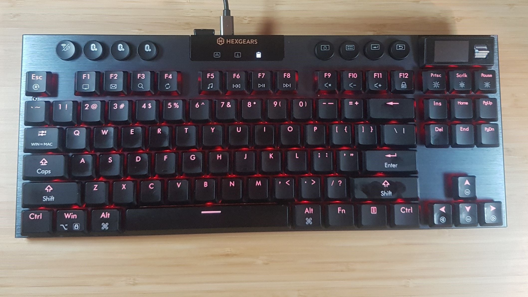 Upgrade to a premium wireless low-profile gaming keyboard for just $42 — save 42% on the hot-swappable Hexgears Immersion A3 TKL with these stackable discounts