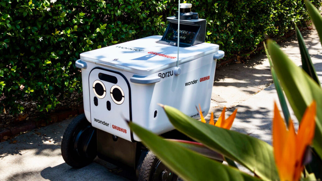 Grubhub And DoorDash Are Taking The Delivery Robots Uber Didn’t Want | Carscoops