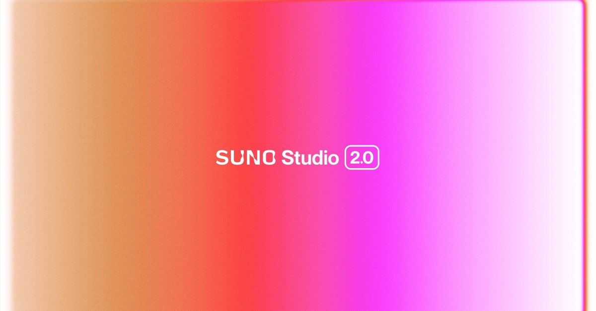 Suno is trying to look more like a real music production tool