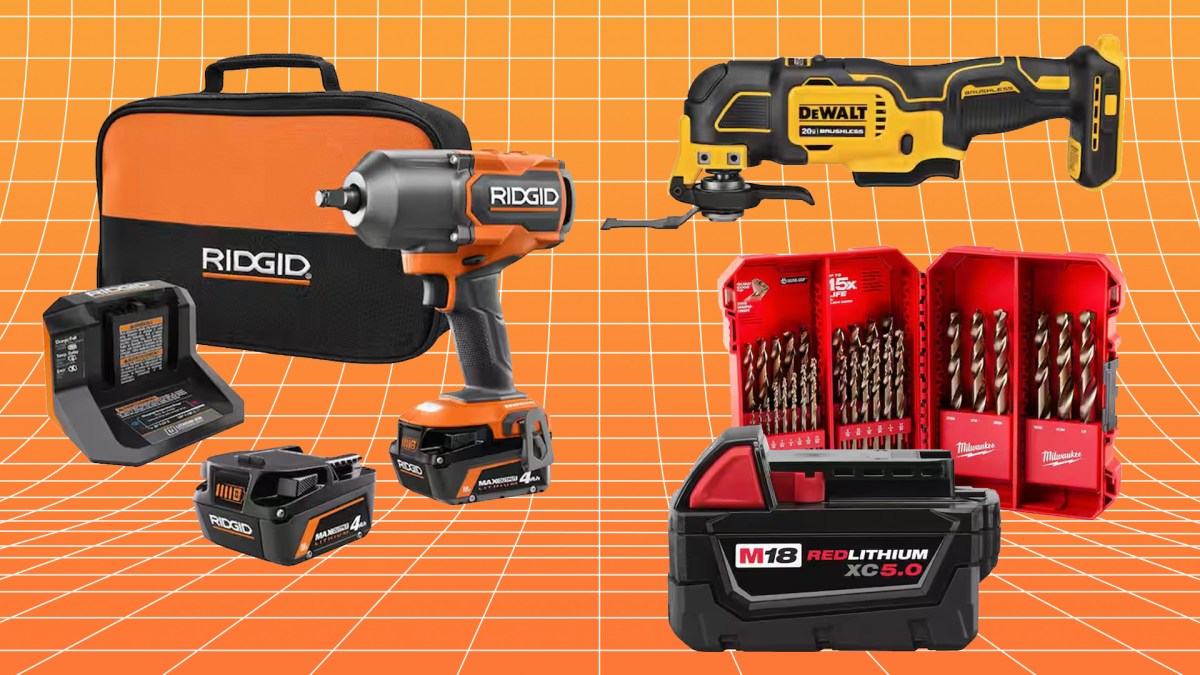 Half-Off Tools, Free Batteries, and More Labor Day Sale Scores at The Home Depot To Finish Off Your Last Summer Projects