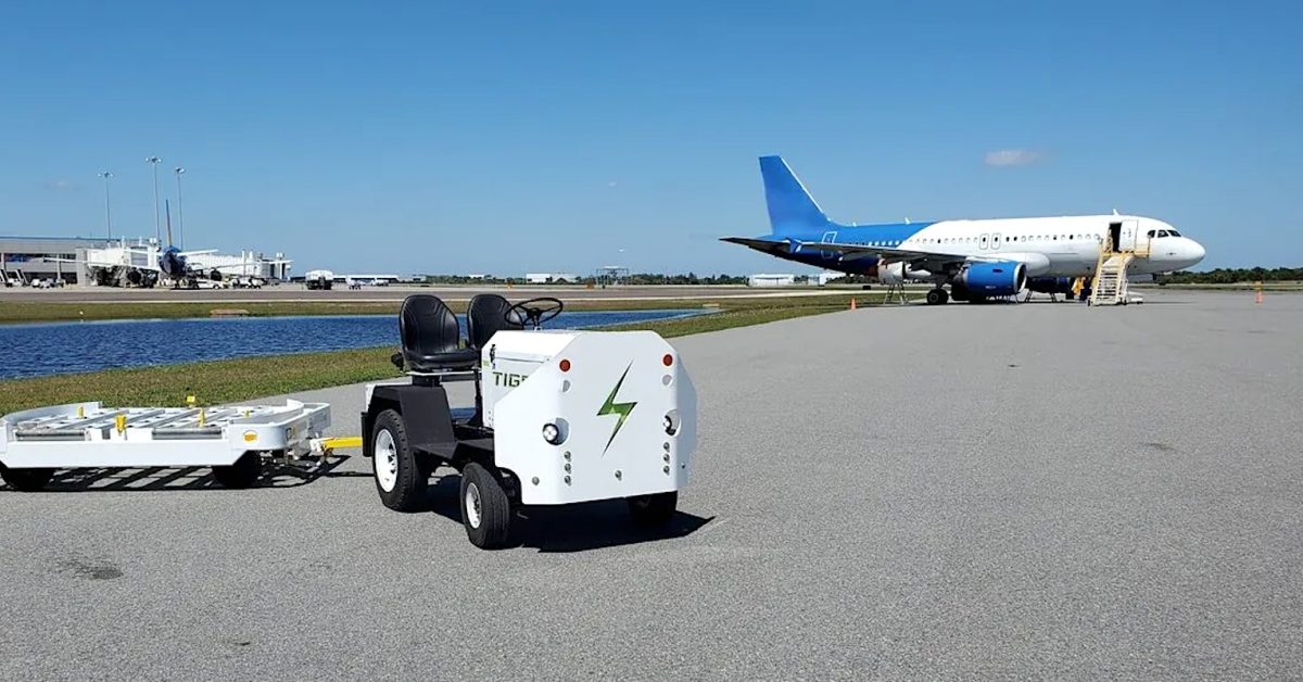 E-quipment highlight: Tiger electric baggage tug hauls 30 TONS [video]