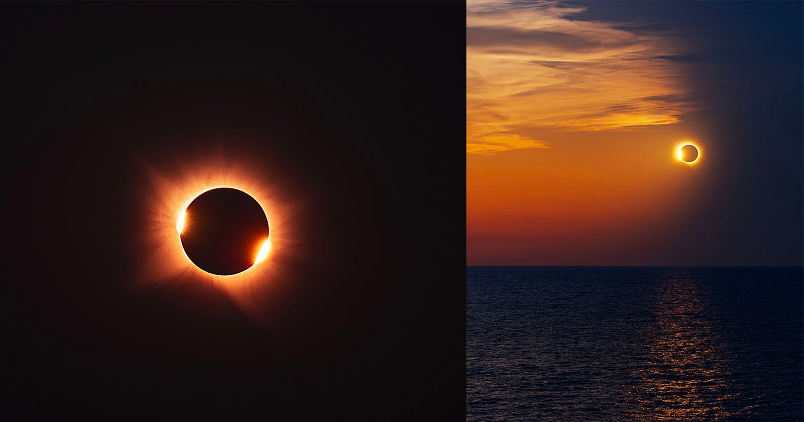 Photographers Capture Stunning Total Solar Eclipse