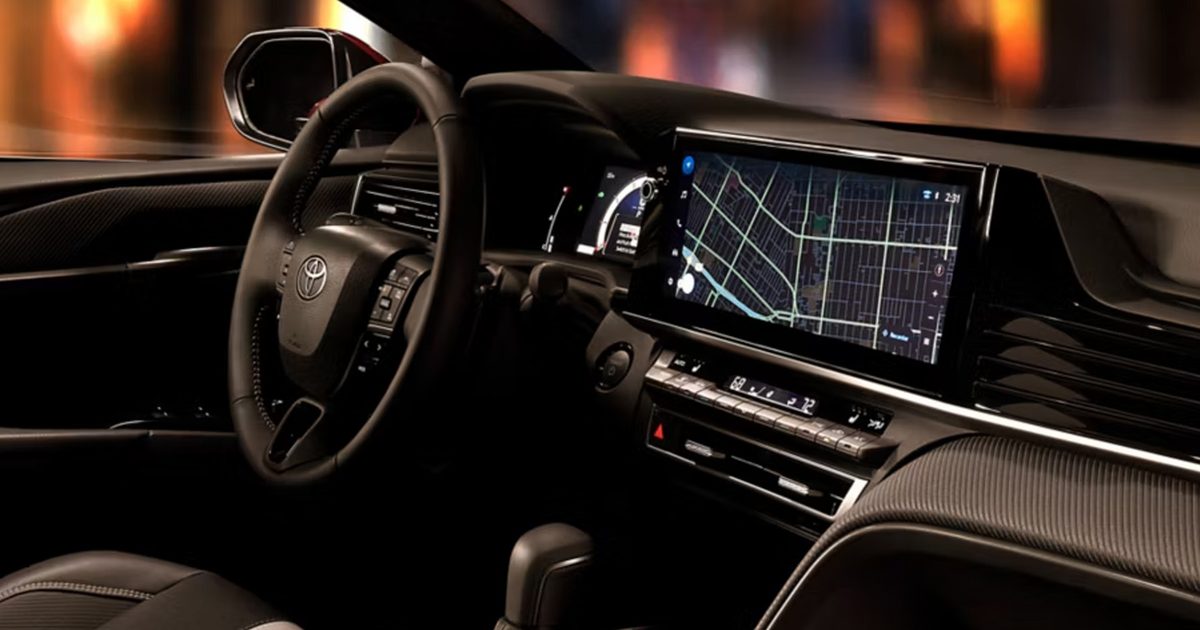 Over 500,000 Toyota Camrys recalled over a blank digital dashboard