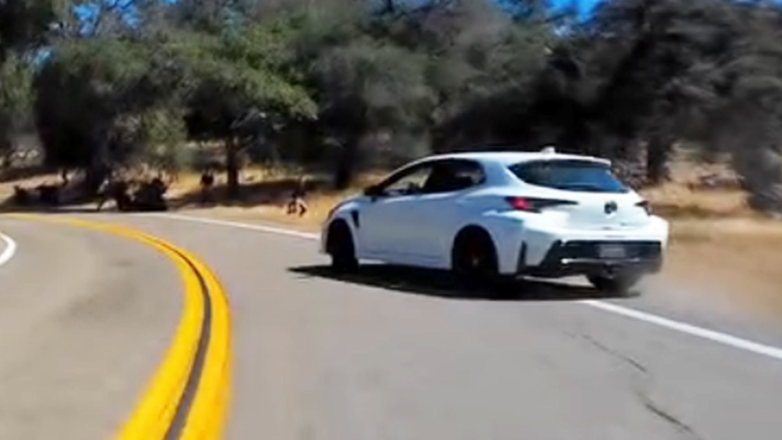Motorcyclists Stopped To Help One Crash, Then A GR Corolla Crashed Into Theirs | Carscoops