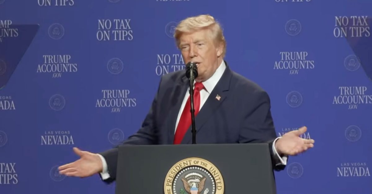 Trump claims electric car drivers have a ‘disease’