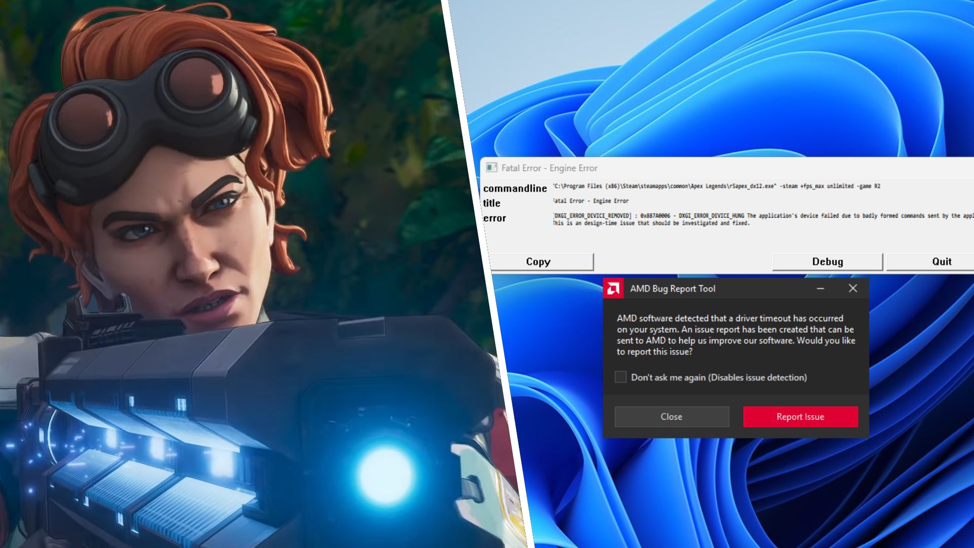 Apex Legends is crashing with RX 9070 XT GPUs but here’s a workaround