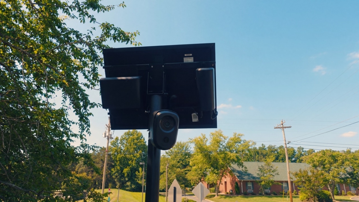 A Mystery Flock Camera Appeared in a City – and Nobody Knows Who Installed It