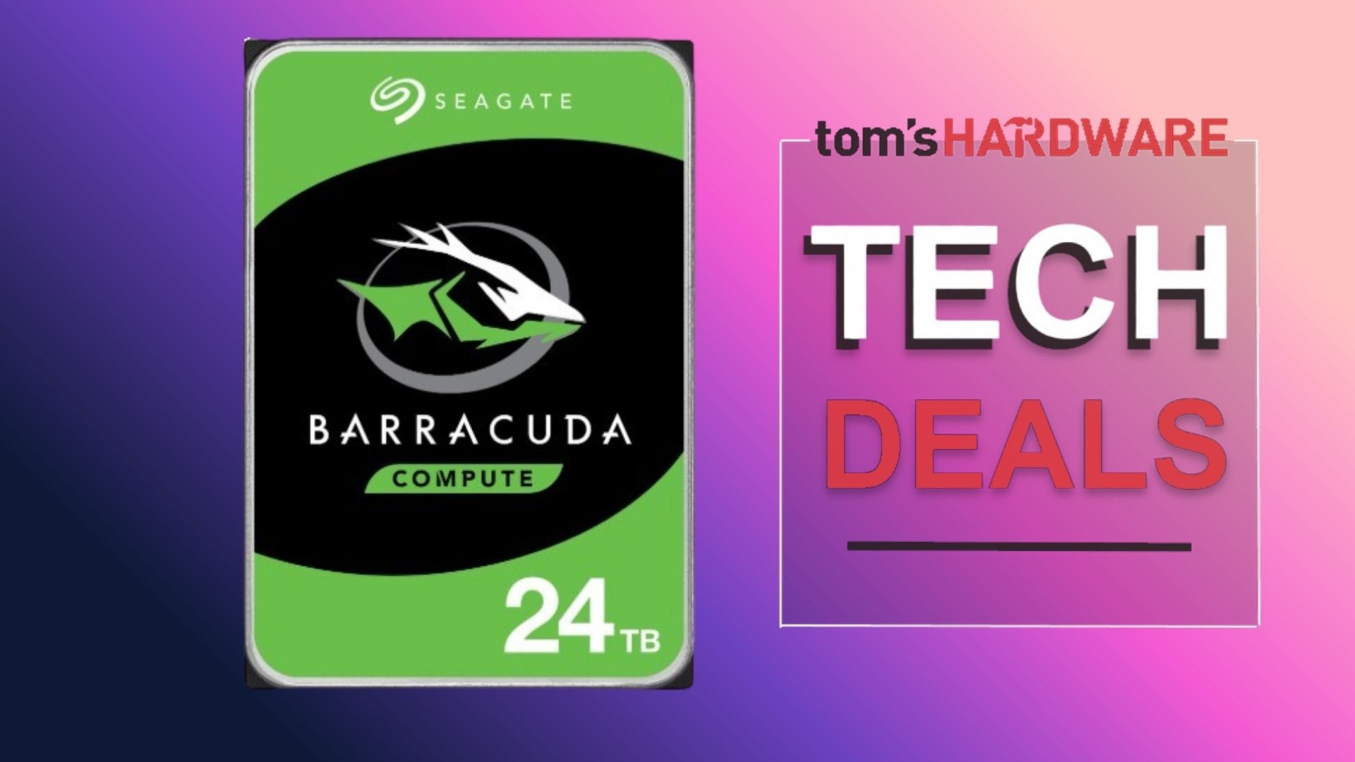 $29 per Terabyte makes this 24TB Seagate BarraCuda one of the best-value hard drives in today’s market — $50 off at Newegg makes it $200 cheaper than the 20TB version