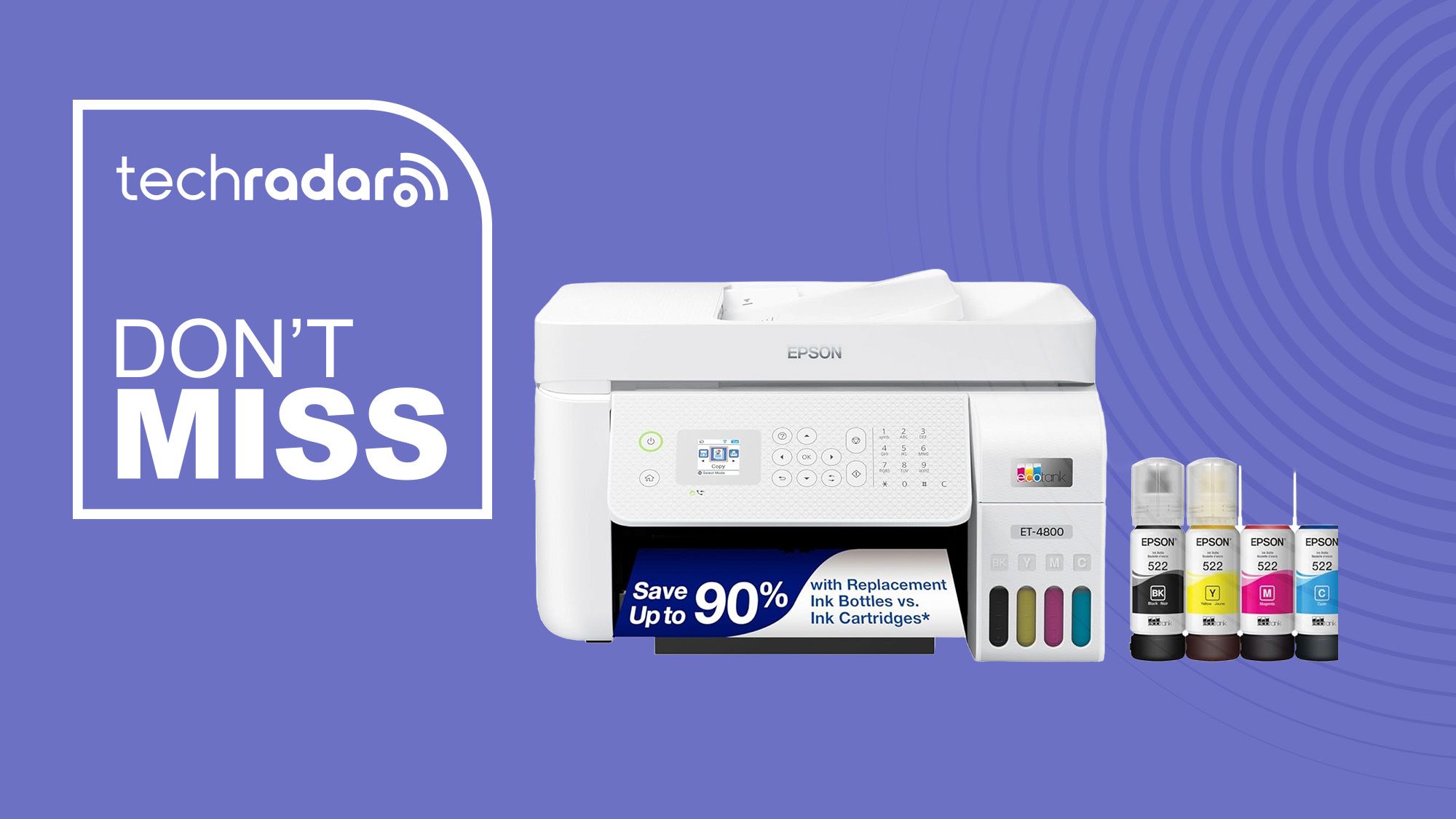 Epson’s $200 EcoTank ET-4800 is a steal for students & home offices