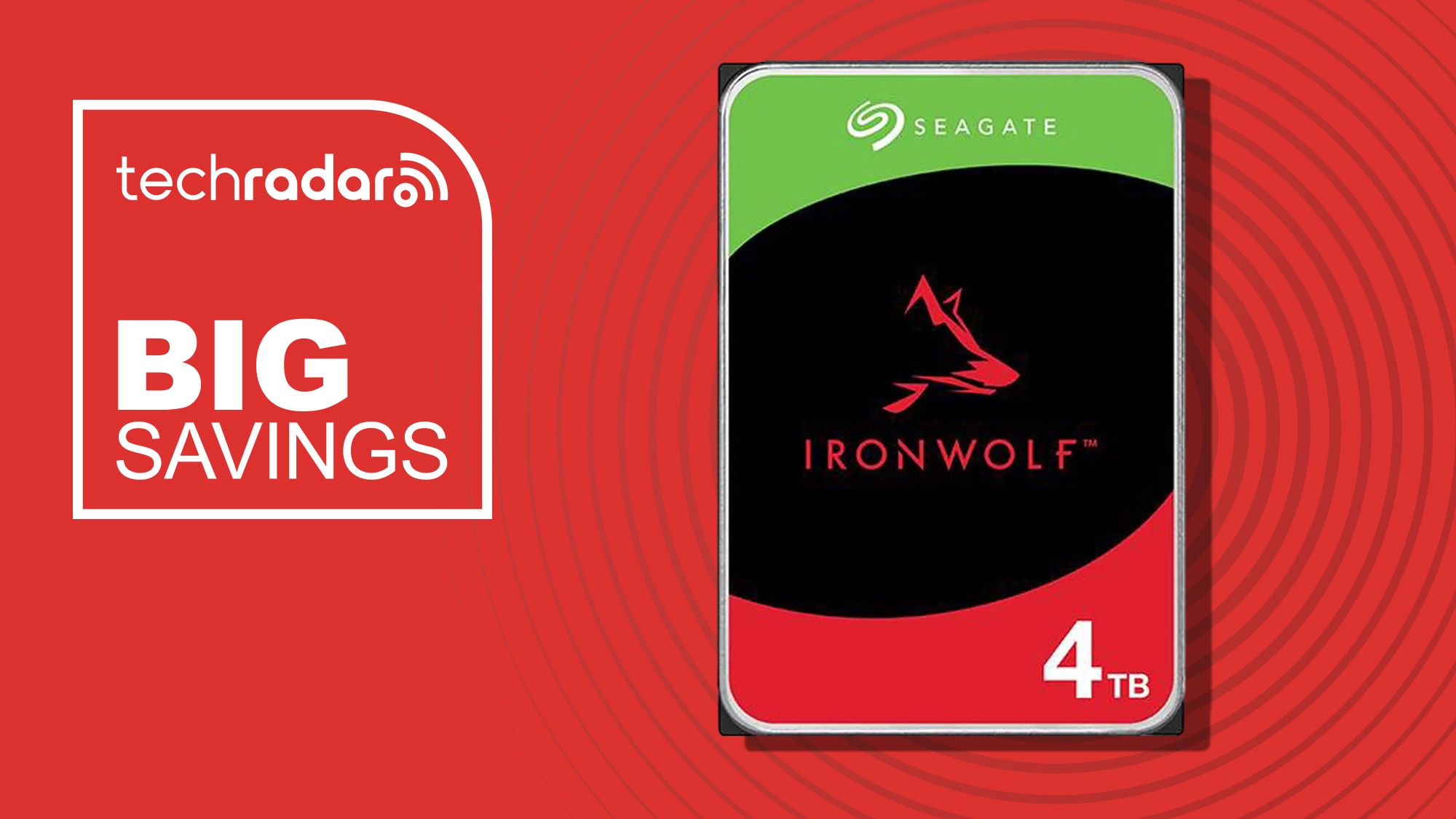 4TB Seagate IronWolf NAS hard drive gets a 33% price cut at Newegg