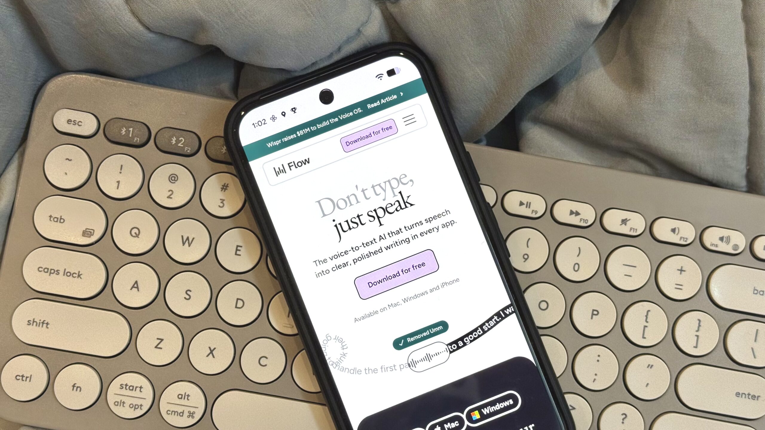 The AI dictation app everyone is talking about just got a powerful new Notetaker