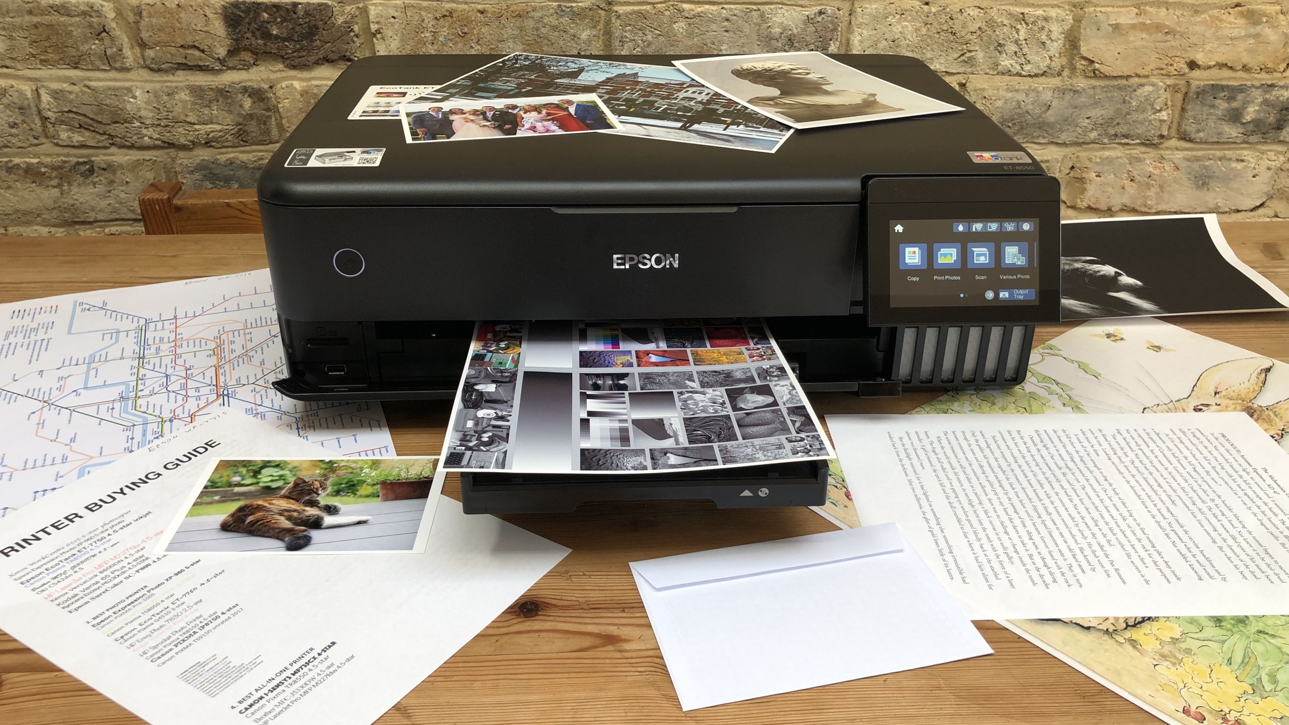 Epson EcoTank ET-8550 is a 5-star photo printer with up to 20% off right now