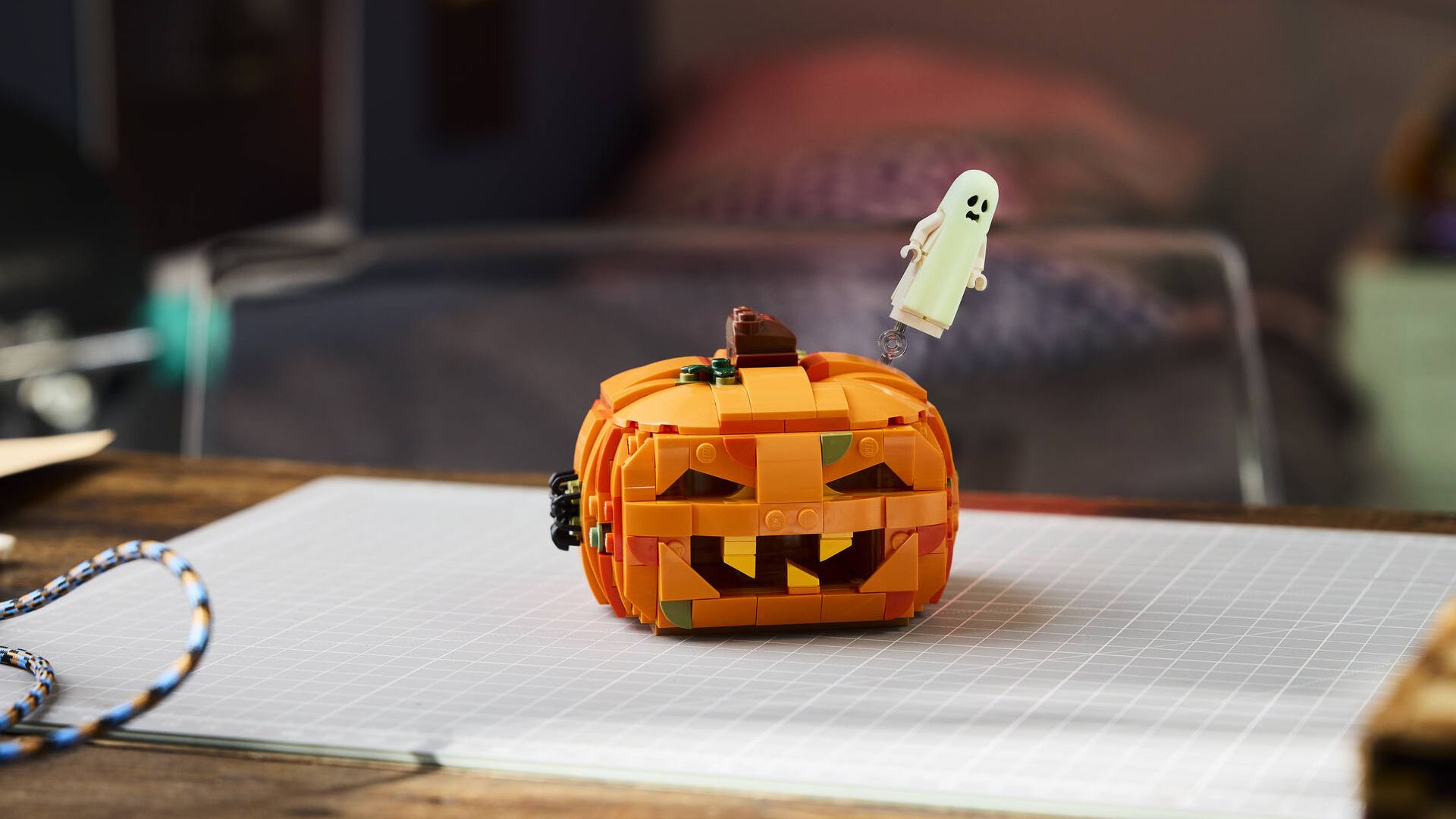 Yes, you can turn a Lego pumpkin into the Millennium Falcon