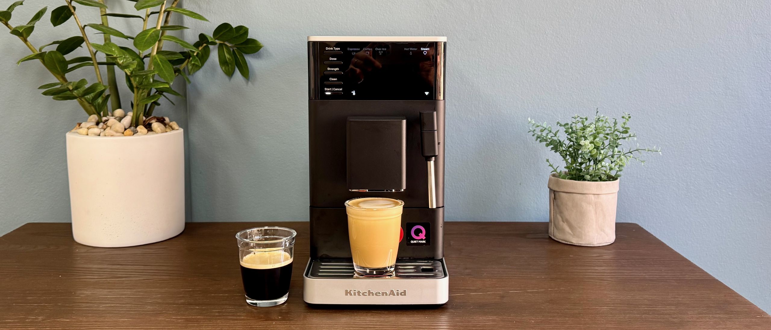 The KitchenAid KF2 might be the company’s entry-level automatic coffee machine, but I think its unique feature makes it the most desirable