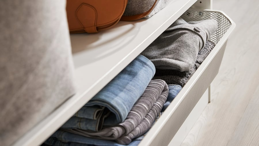 Limited space? Unlimited options. Maximize your space with the IKEA PAX wardrobe system