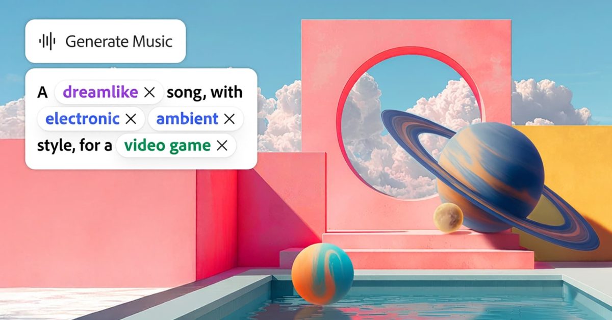 Adobe Firefly’s music, voiceover, and sound effects generation tools now generally available – 9to5Mac