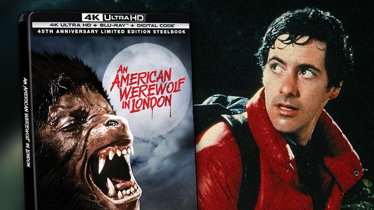 John Landis’ Horror Classic “An American Werewolf in London” is Getting a Stunning 45th Anniversary 4K Steelbook Edition, and Preorders Are Now Live on Amazon