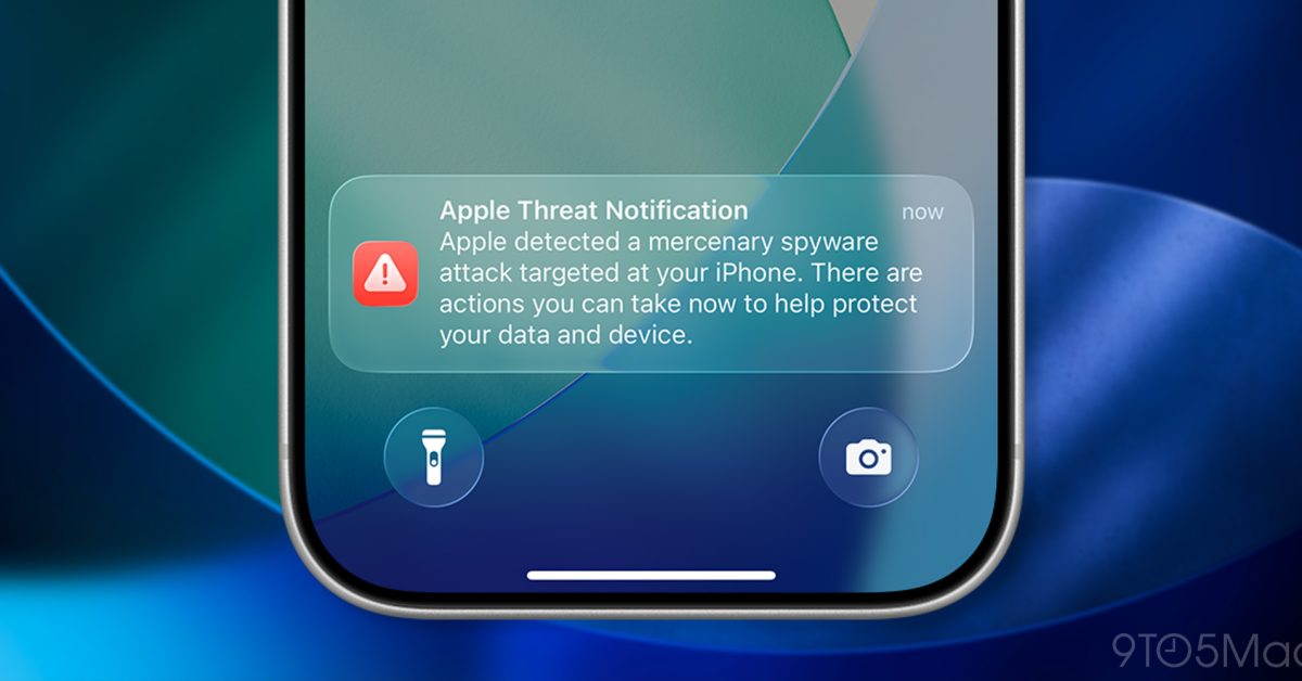 Apple sends fresh wave of mercenary spyware warnings worldwide – 9to5Mac