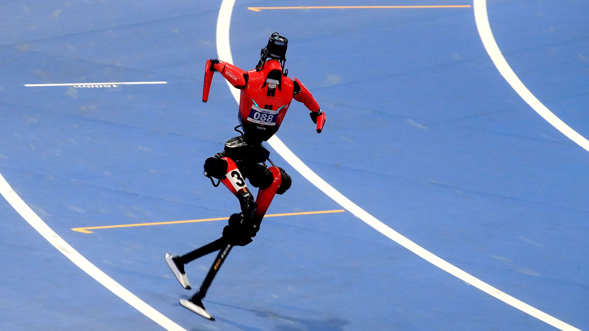 Humanoid robots shatter Usain Bolt’s 100m record, hits 23.8 mph before crashing into foam pads — video shows Tiangong Ultra logging 9.39-second sprint before colliding with padded wall