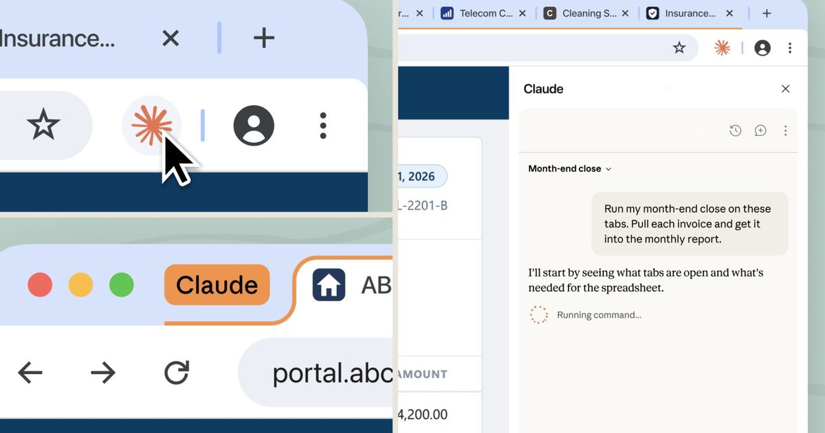 Claude can now pull data from your browser tabs and keep working on your desktop