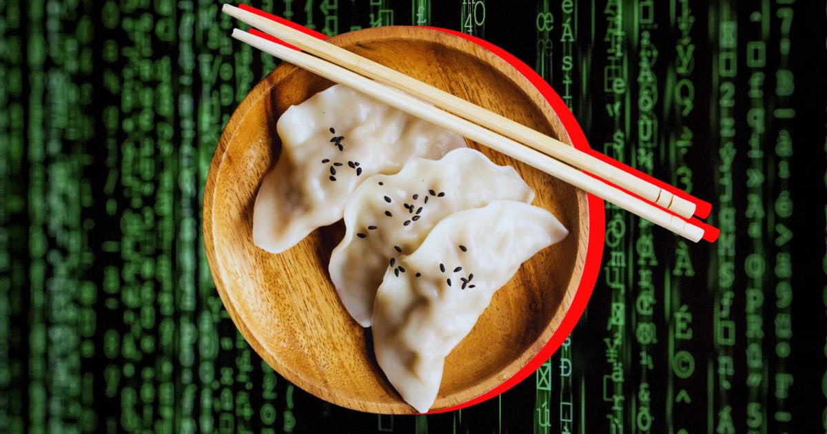 In China, AI has reached dumpling shops where you also get to feed on compute tokens