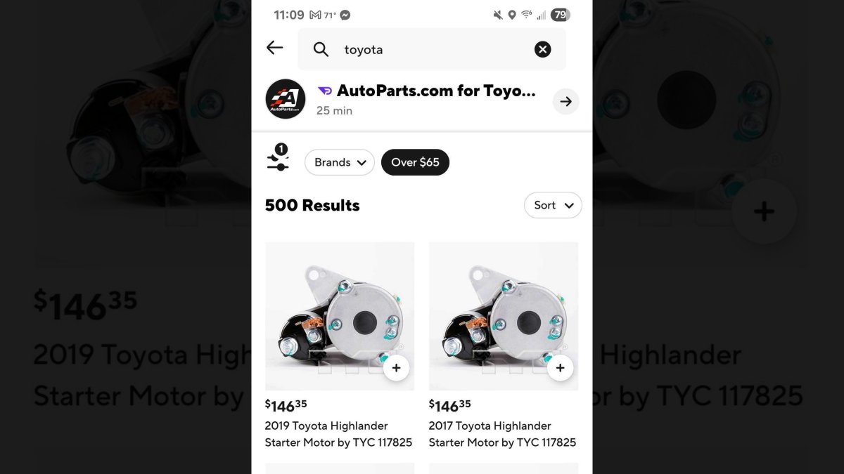 You Can Now DoorDash OE Car Parts Like Ordering Pizza