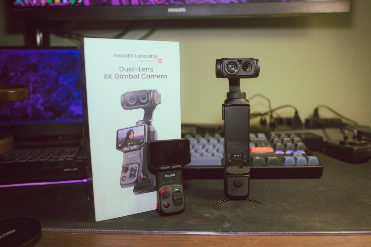 Insta360 Luna Ultra review: Big ideas in small camera