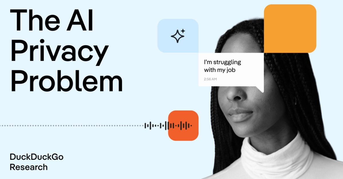 DuckDuckGo survey highlights how much personal information users share with AI – 9to5Mac