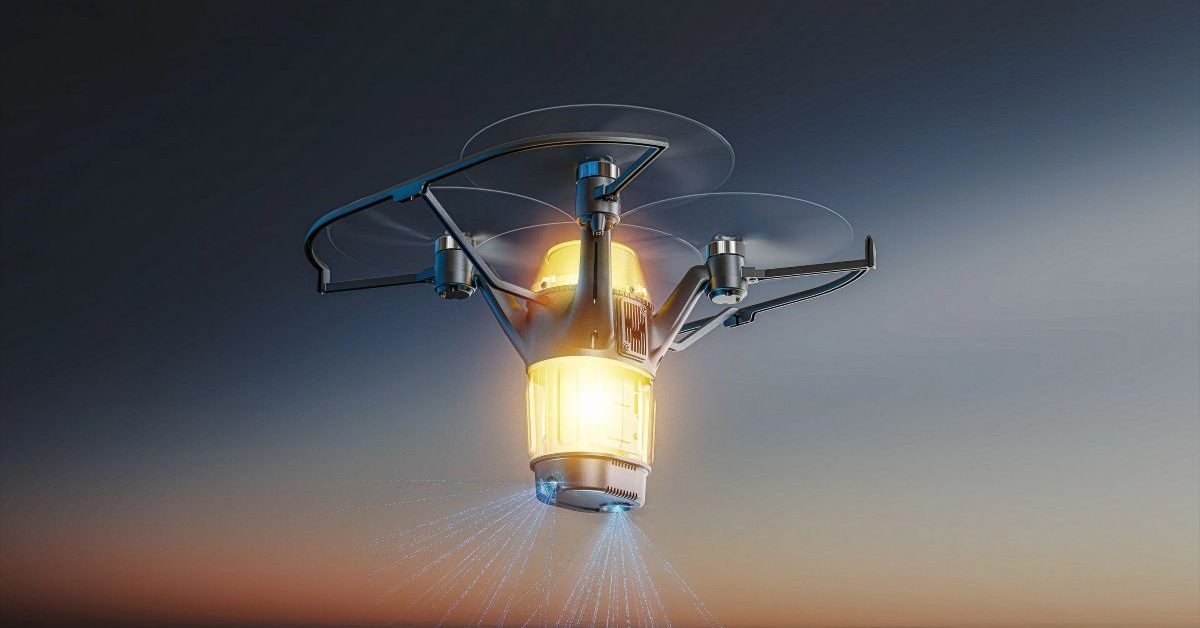 This 249 g drone could speed up aerial light shows