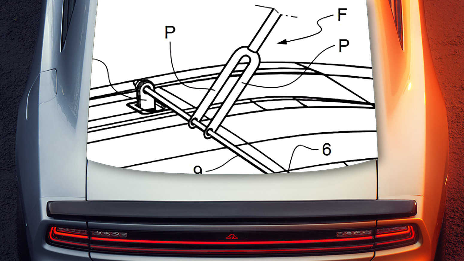 Stellantis Patent Turns A Sedan Or Hatch Into A Pickup With Foldable Tailgate | Carscoops