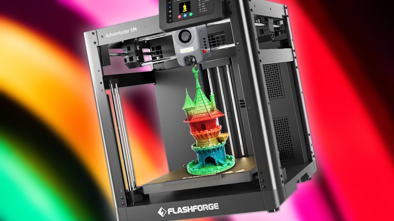 The Popular Budget-Friendly Flashforge Adventurer 5M 3D Printer Drops to a Mere $135 Shipped, Possibly the Best Price I’ve Seen for a Solid Entry-Level Printer