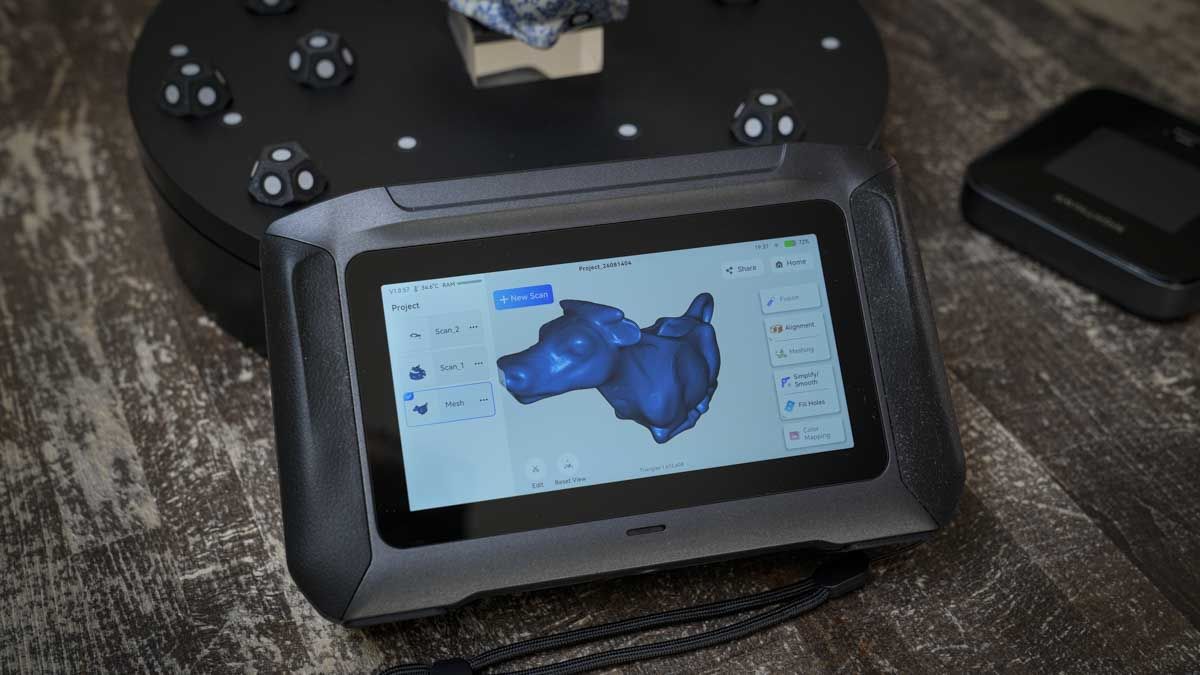 The Creality Sermoon P1 3D scanner let me scan almost any object I wanted