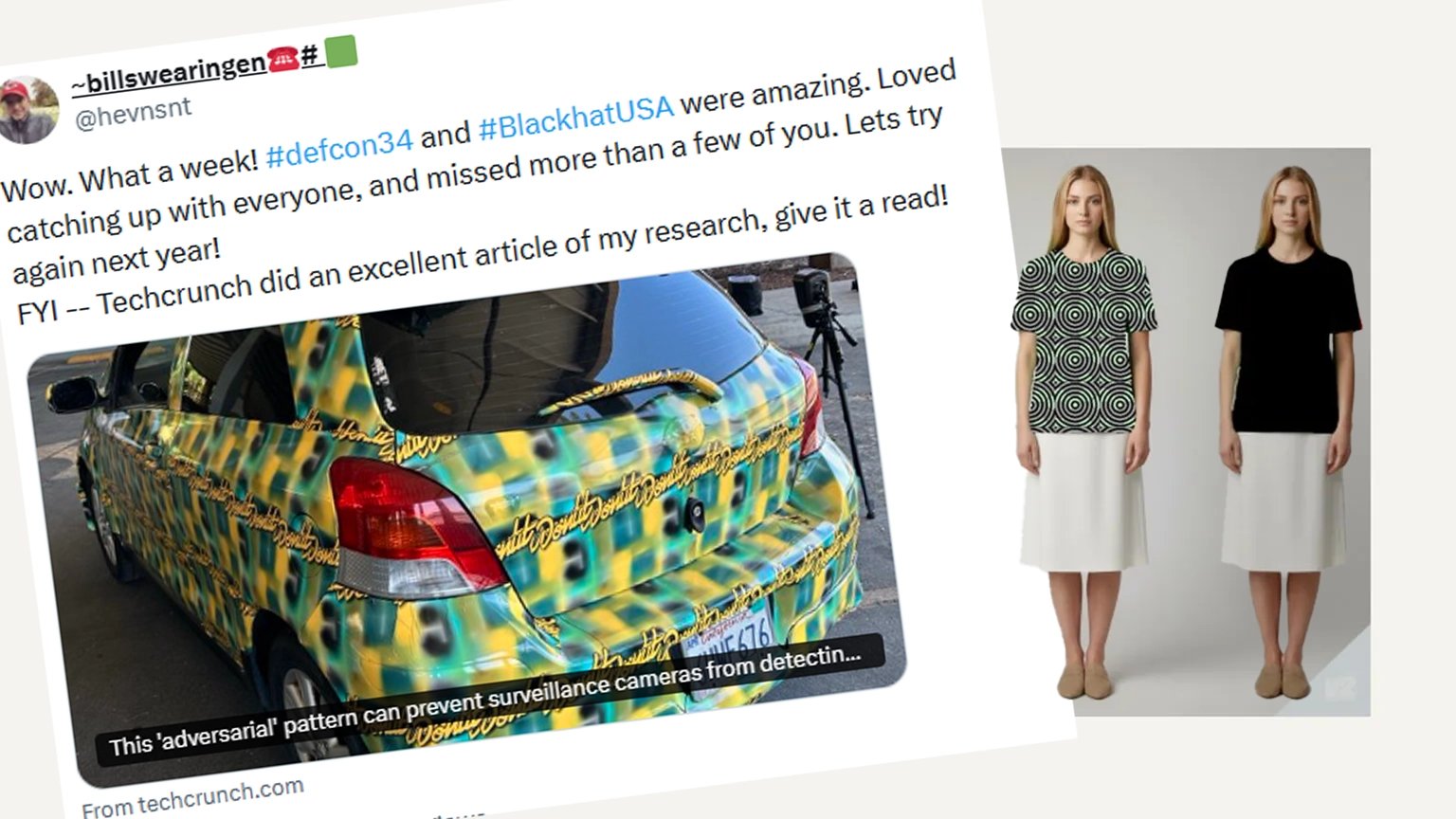 A Hacker Wrapped A Toyota And Flock’s Cameras Couldn’t Tell It Was A Car | Carscoops