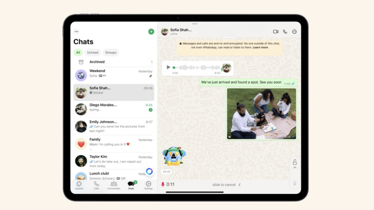 WhatsApp iPad app review: Exactly what you’d expect