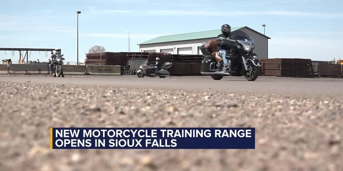 New motorcycle training range opens in Sioux Falls