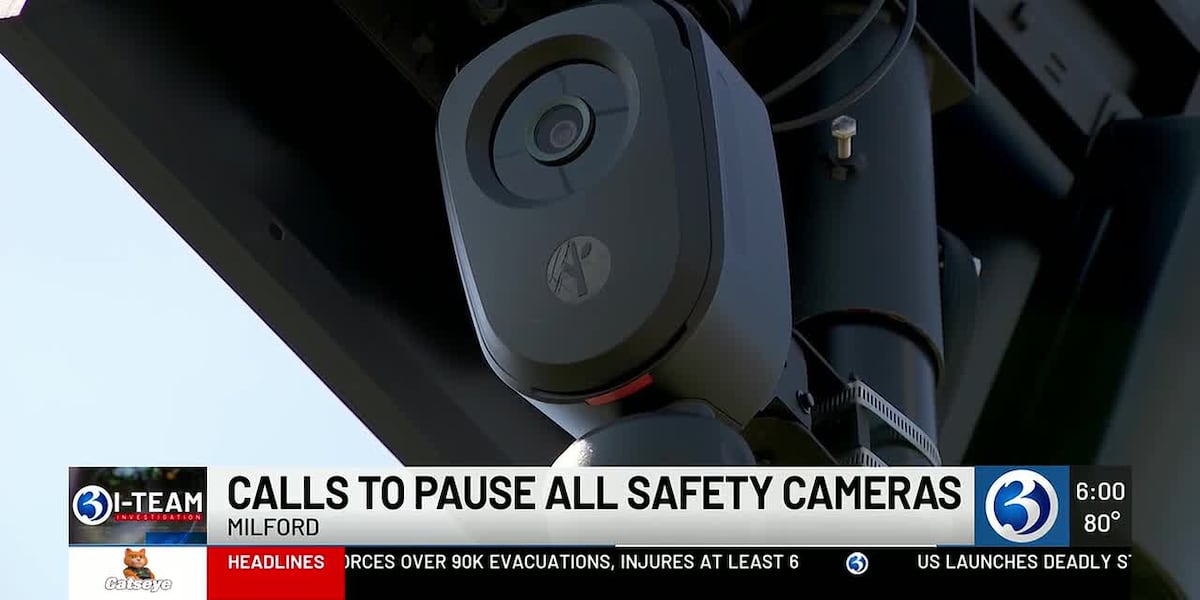 Milford Alderman calls for safety camera shut down while city conducts review