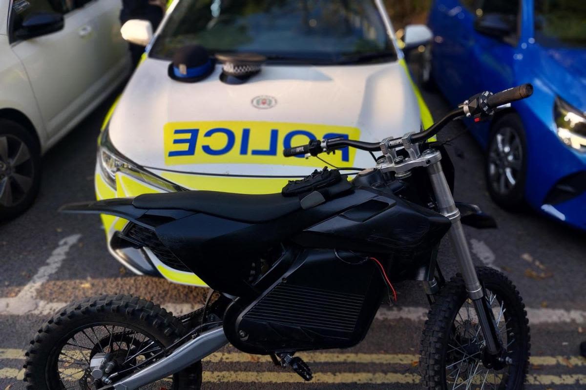 Electric motorcycle seized after police pursuit in Southampton Common