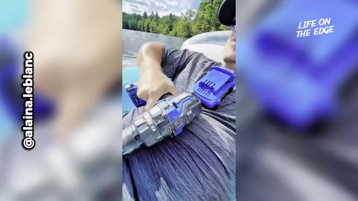 New Jersey Husband Finds An Unexpected Use For His Cordless Drill