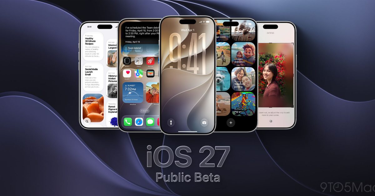 Apple releases public beta 4 for iOS 27, macOS 27, iPadOS 27, tvOS 27 – 9to5Mac