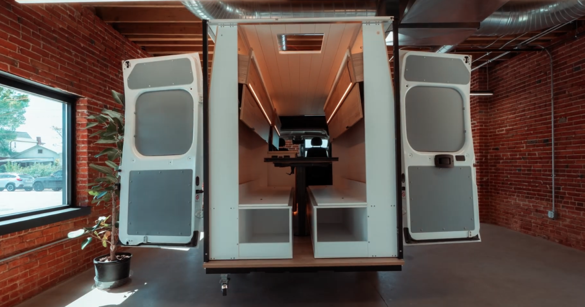 Affordable camper-in-a-van pod camping lands in the USA