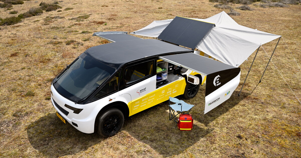 World’s first solar-powered ambulance hits the real world
