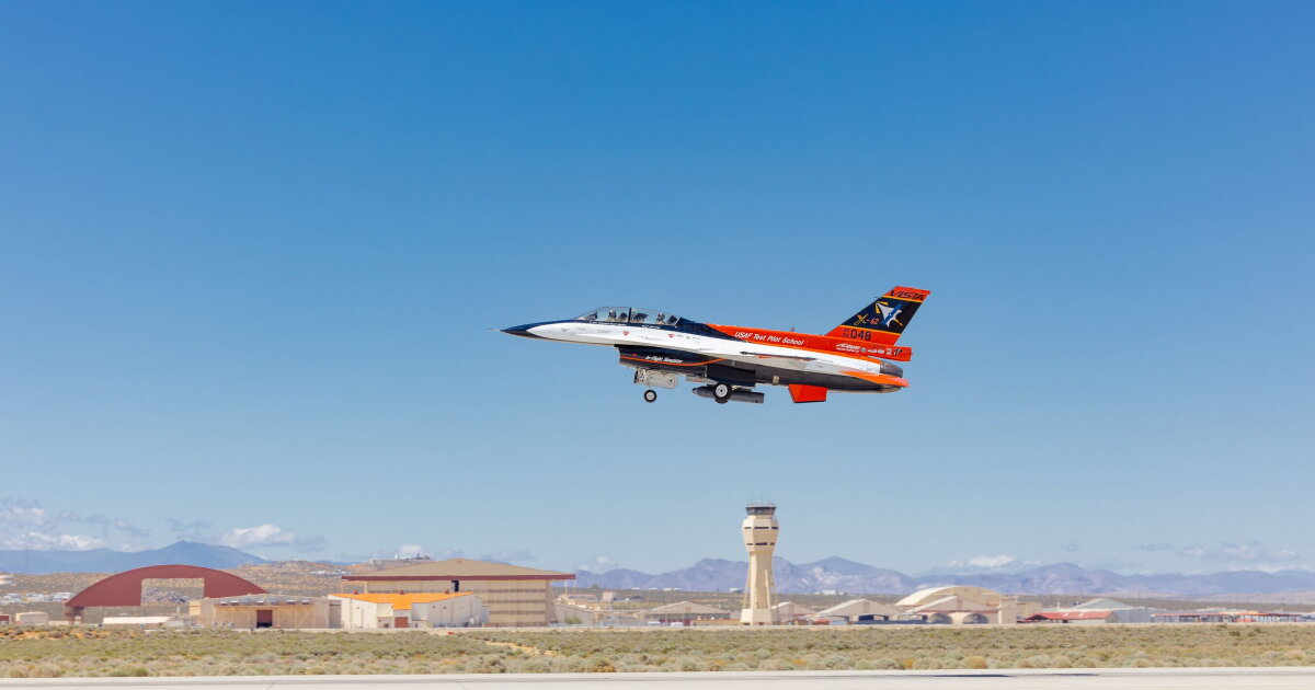 X-62A completes first fully autonomous air intercepts via live sensors