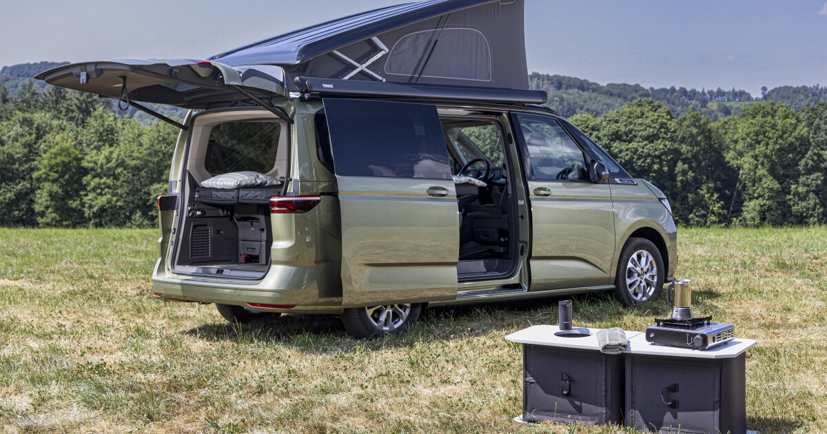 VW’s all-new California Beach camper van adds inflatable flexibility