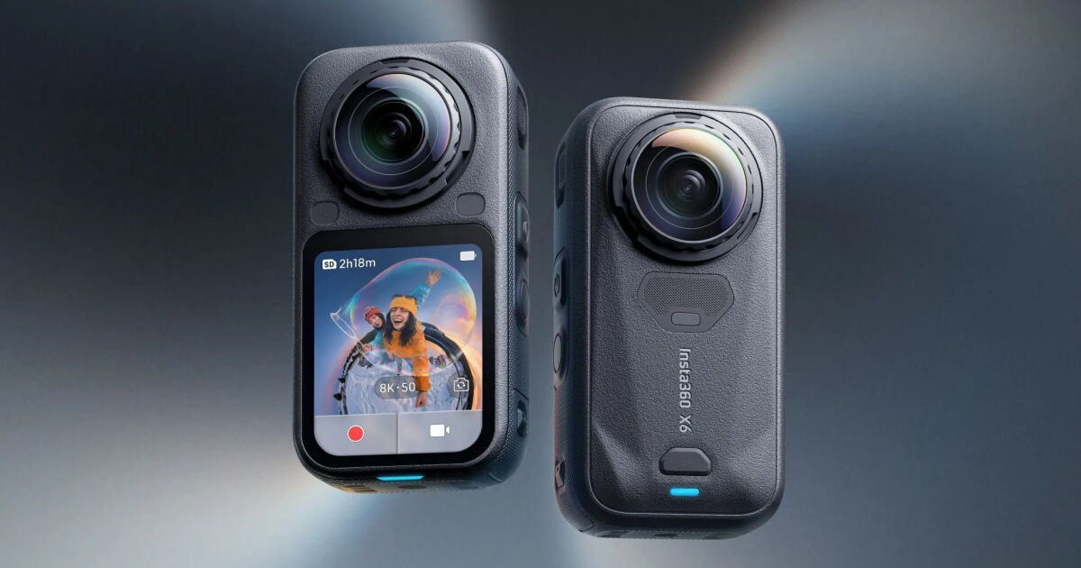Insta360 pushes the limits of immersive video with X6 8K actioncam