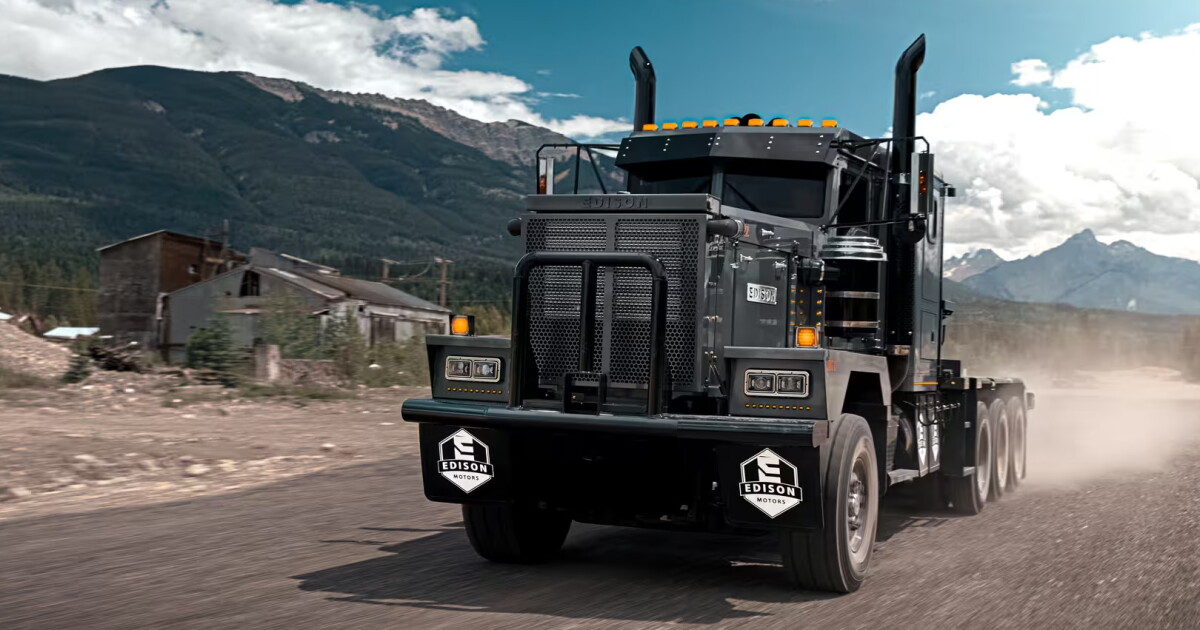 Diesel-electric revival tech builds more capable HD semi trucks