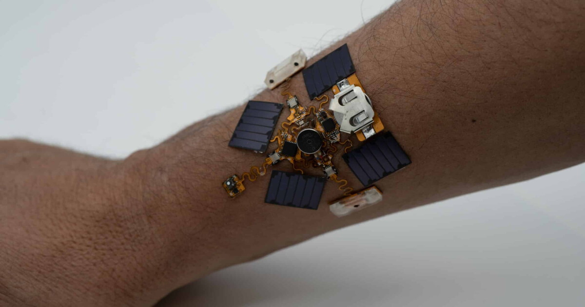 Your own personal poison-snooper as a wearable skin patch