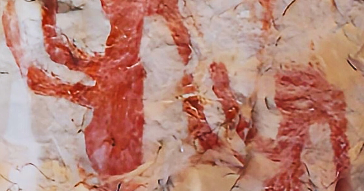 Gruesome ingredient has kept these 2,000-year-old rock artworks alive